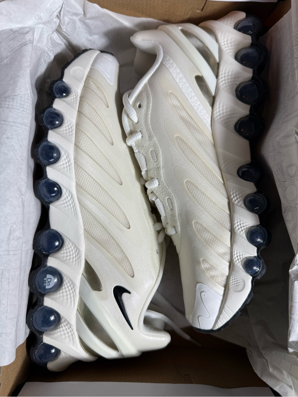 Nike Women's Cream/Off-White Athletic Sneakers